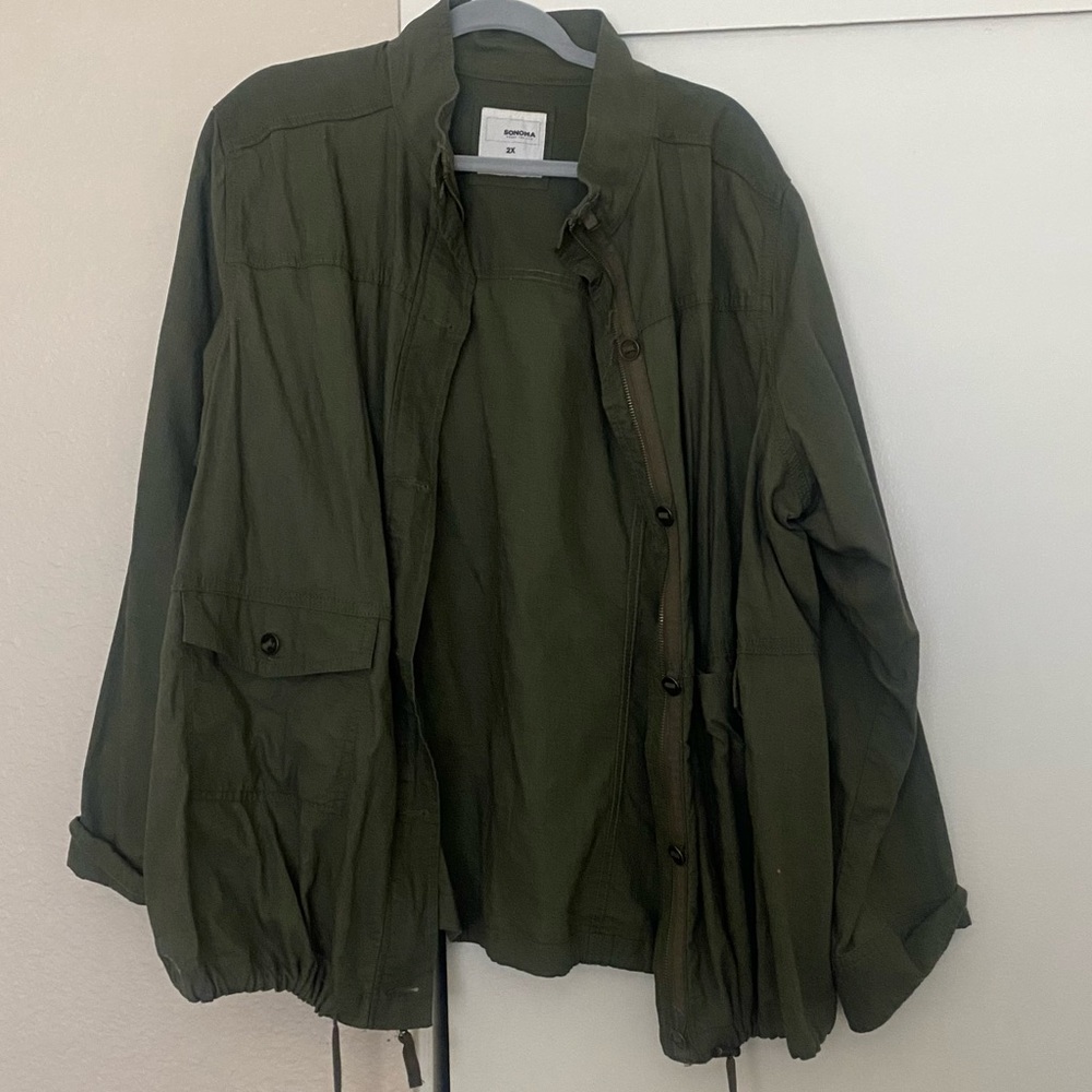 Forest green jacket